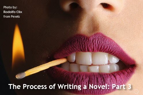 The process of Writing a novel - part 3